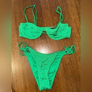Green Triangl bikini
